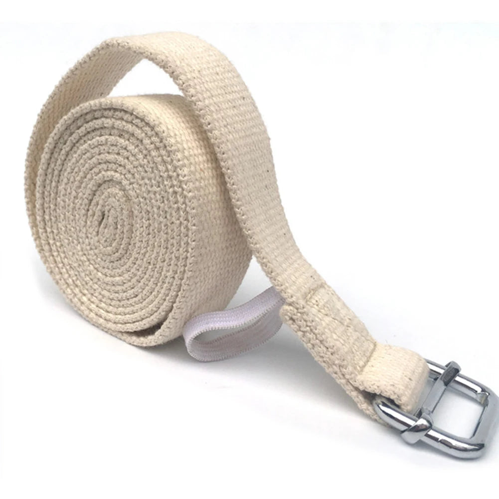 1-5Pcs Yoga Strap Adjustable D-Ring Buckle Gives Flexibility for Yoga Stretching Durable Cotton Exercise Straps Training Equipme