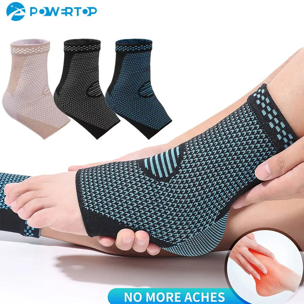 1 PC Sports Ankle Brace Compression Strap Sleeves Support 3D Weave Elastic Bandage Foot Protective Gear