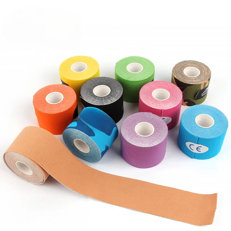 5cm*5m Kinesiotape Elastic Adhesive Bandage Muscle Tapes Football Kinesiology Tape Sport Taping First Aid Knee