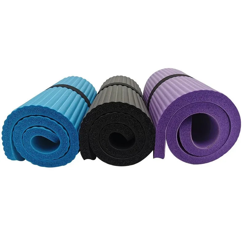 60*25*1.5CM Yoga Mat  Flat Support Elbow Pad Yoga Auxiliary Pad Home Gym Workout Mats ABS Abdominal Wheel Pad fitness