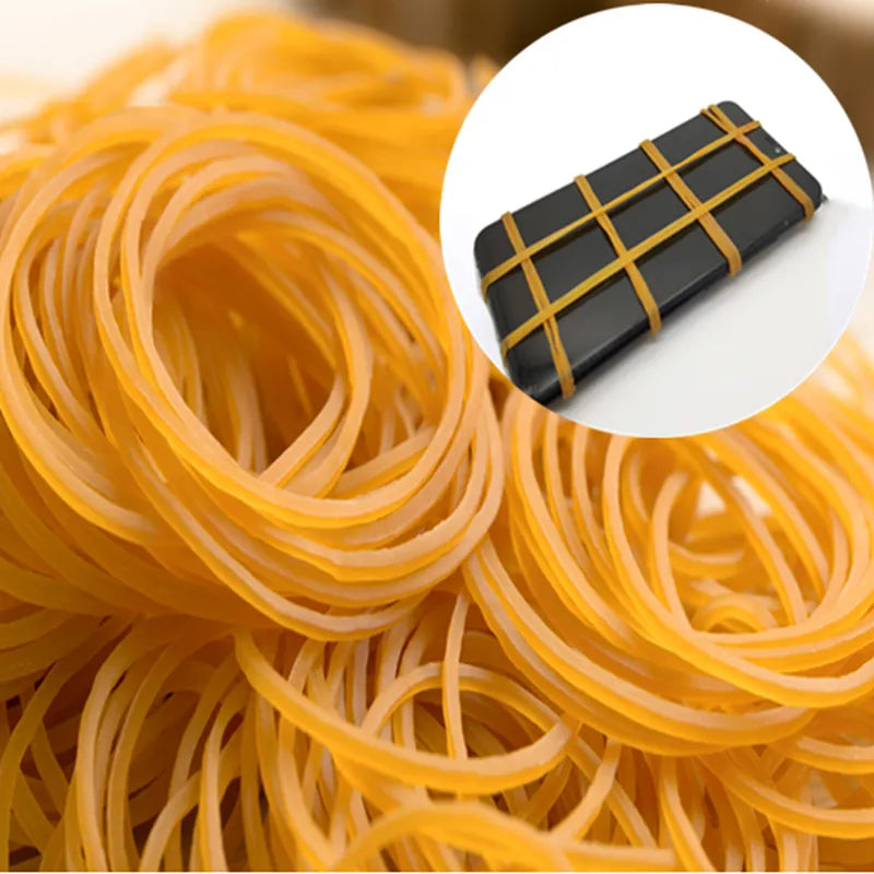 Elastic Rubber Bands Fasteners Elastic Bands Used for Office School Stationery Supplies Stretchable Sturdy Rubber