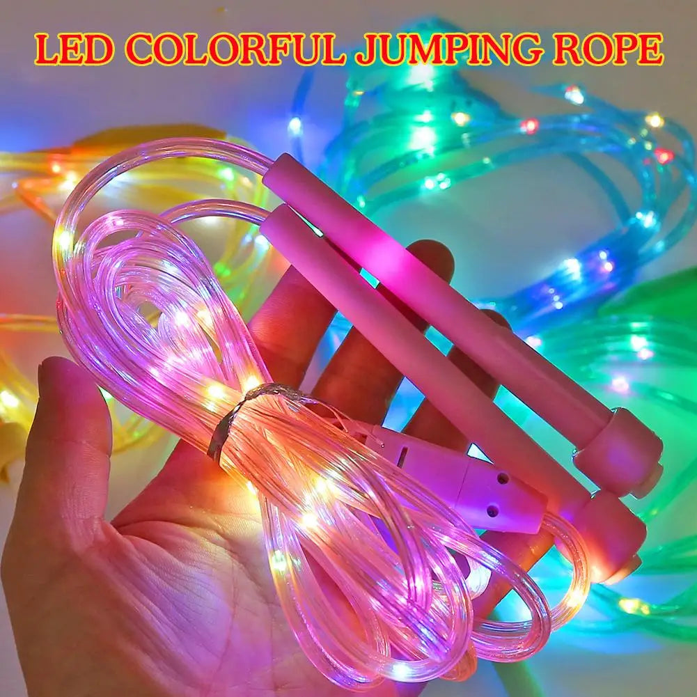 Luminous Jump Rope And Cool LED Glowing Jump Rope For Children Light Up Jumping Rope