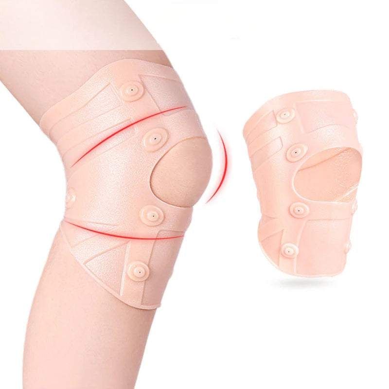 Silicone Professional Knee Pads Magnetic Therapy High Elasticity and Comfort Pain Relief Outdoor Sports Knee Pads Joint Pads