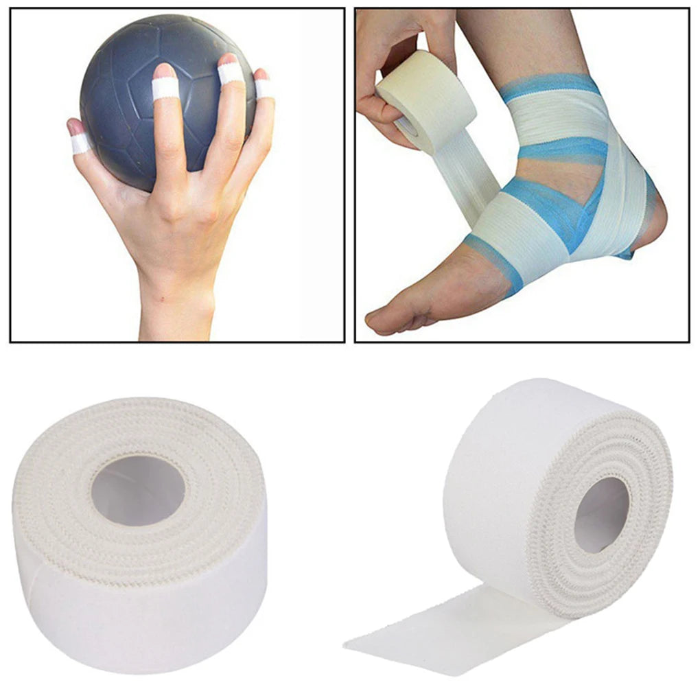 Sports Tape Elastic Breathable Safe Wrap Bandage Joint Supporting Athletic Tapes Gym Workout Muscle Ankle 2.5cmx9.1m