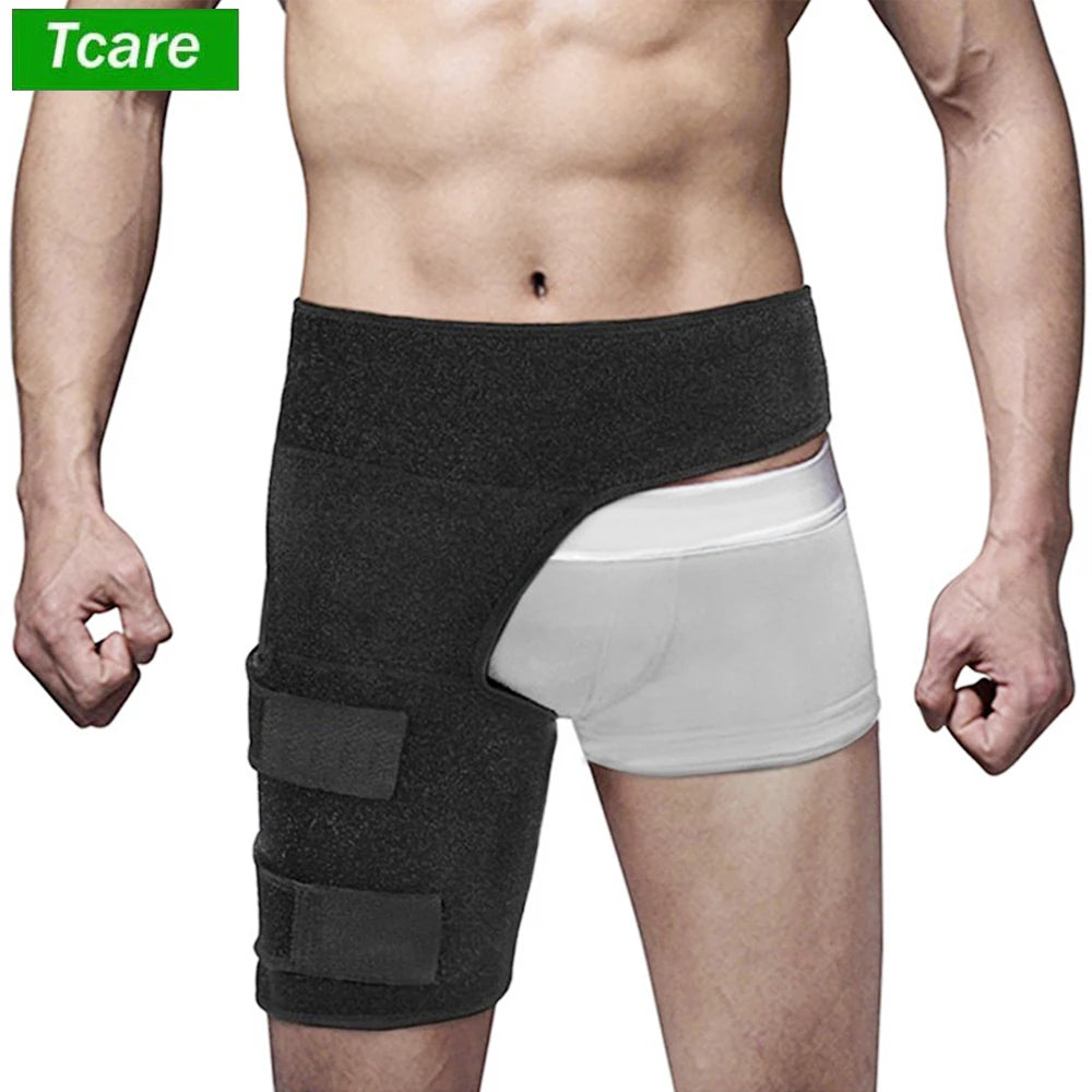 Tcare Sciatica Nerve Pain Relief Thigh Compression Brace for Hip Joints Arthritis Groin Wrap Brace Protector Belt