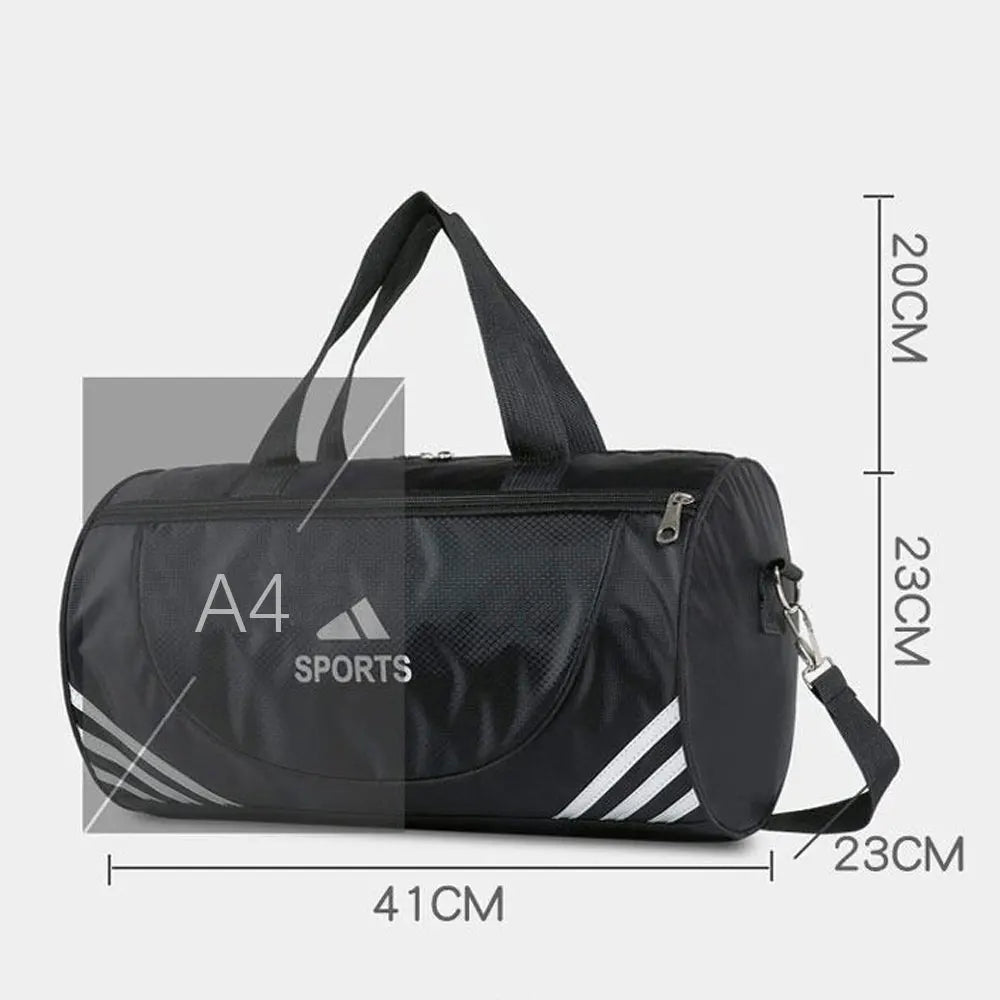 Waterproof Nylon Gym Bags Outdoor Sports Yoga Training Handbag Men Women Fitness Travel Storage Crossbody Sport