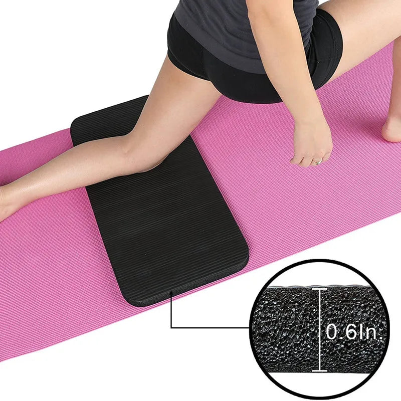 Yoga Knee Pad Cushion Abdominal Wheel Pad Flat Support Elbow Pad Versatile Sponge Foldable Portable Sweat Proof Yoga Mat