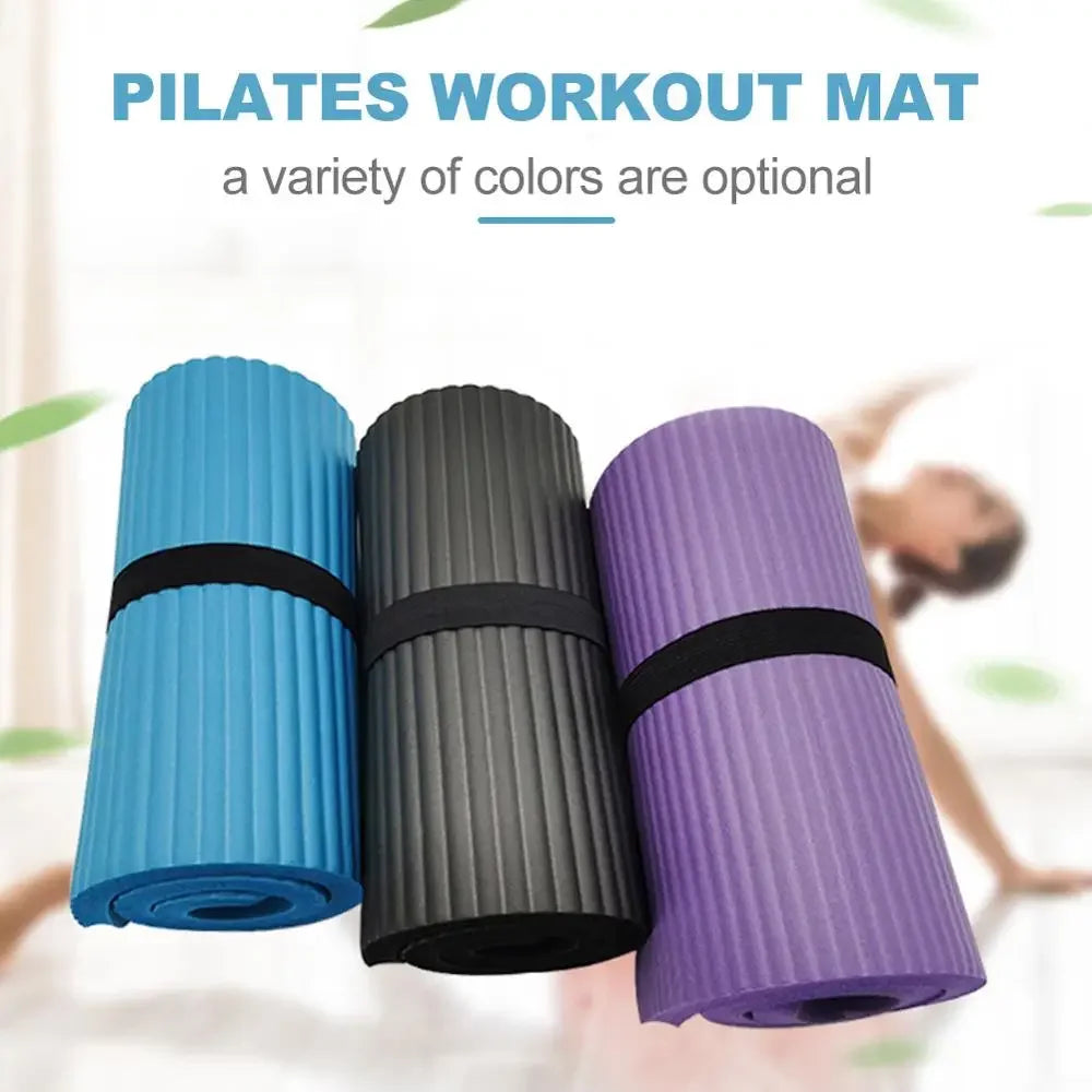 Yoga Mat 15MM Thick, Non-slip Fitness Pad For Yoga Exercise Pilates Meditation Gym Extra Thicken Exercise