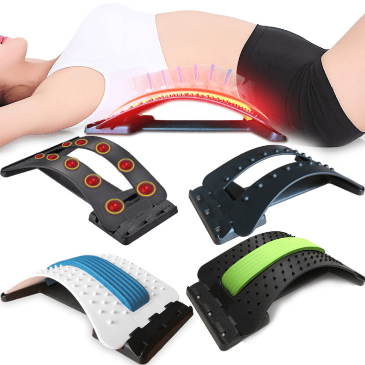 Lumbar Tractor Waist Traction Therapy Lumbar Orthosis Lumbar Intervertebral Disc Waist Prominent Back Pain Relief - Fitflexo