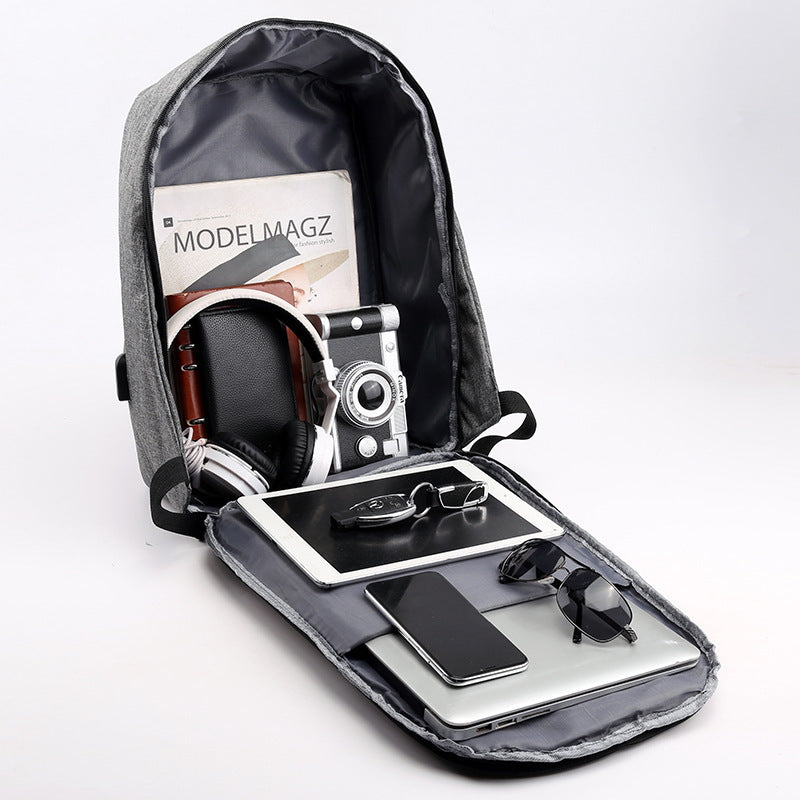 Waterproof Anti Theft Backpack | Men's USB Backpack | KRACLIN